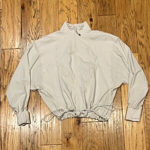 Lululemon Define Relaxed-Fit Jacket Women's Cream Jacket - size 4